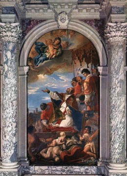 セバスティアーノ・リッチ Painting - 聖グレゴリオの祭壇 偉大なる盛大な作法 セバスティアーノ・リッチ